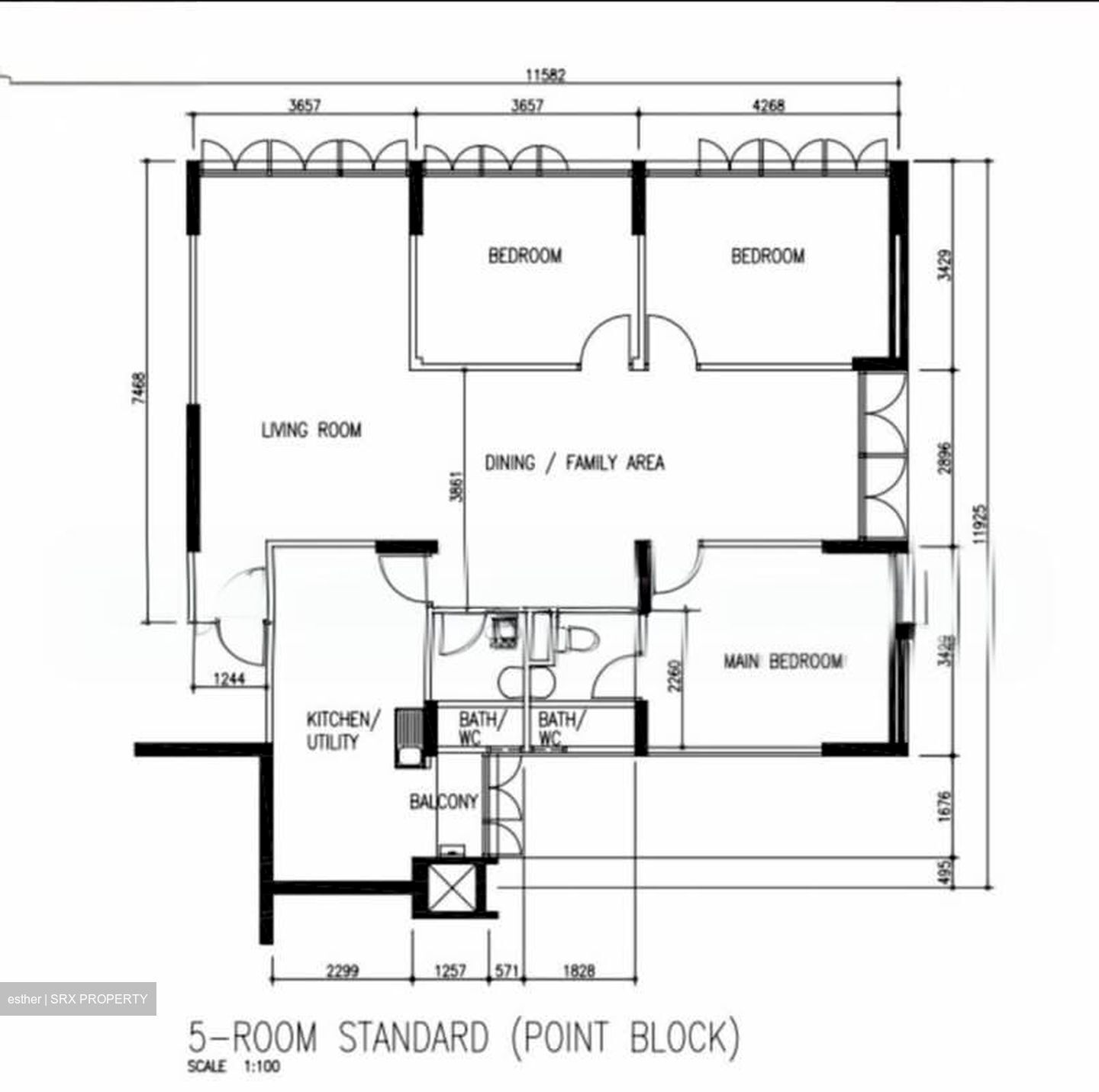 Blk 230 Lorong 8 Toa Payoh (Toa Payoh), HDB 5 Rooms #593989421